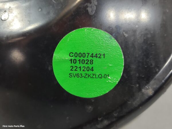 2023 LDV DELIVER 9 Abs Booster Assembly