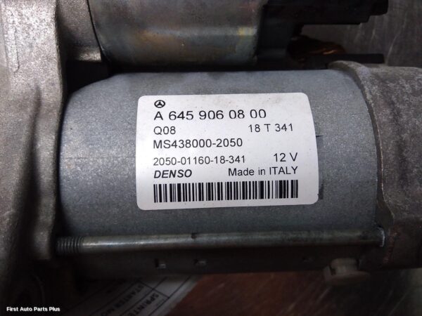 2020 MERCEDES SPRINTER Starter