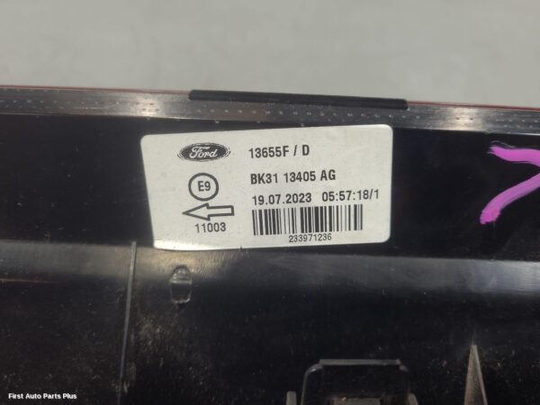 2023 FORD TRANSIT Left Taillight