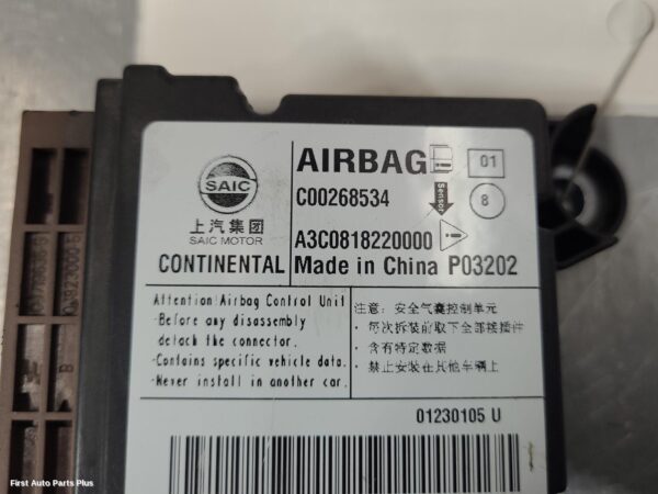 2023 LDV DELIVER 9 Airbag Module/Sensor