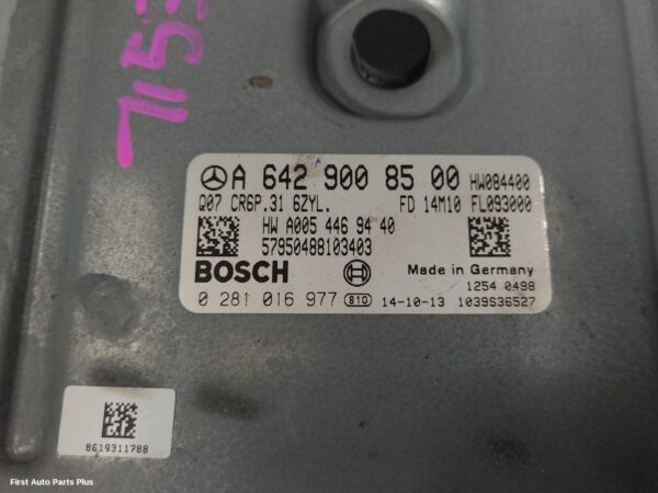 2015 MERCEDES SPRINTER Ecu