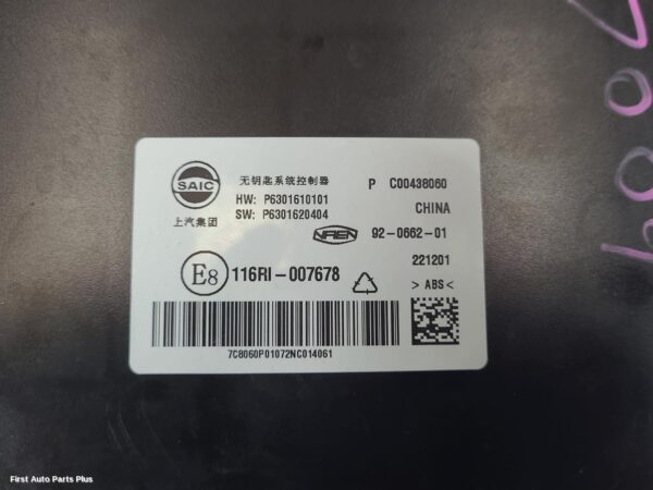 2023 LDV DELIVER 9 Ecu