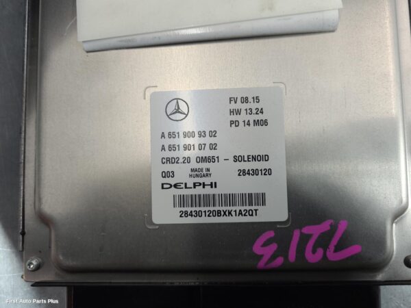 2014 MERCEDES VITO Ecu