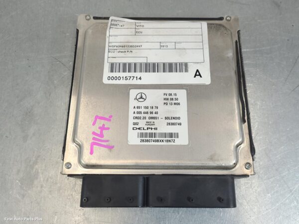 2013 MERCEDES VITO Ecu