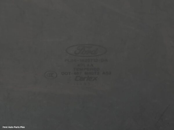 2023 FORD F SERIES Right Rear Door Window