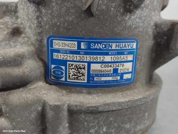 2023 LDV DELIVER 9 A/C Compressor