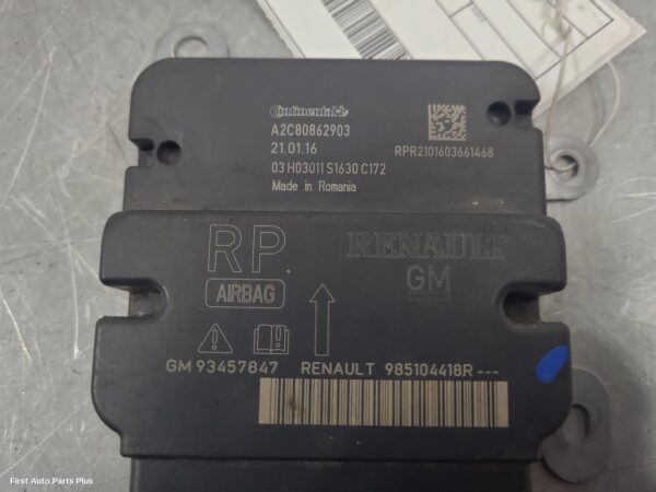 2021 RENAULT TRAFIC Airbag Module/Sensor