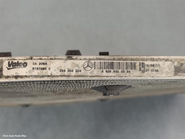 2017 MERCEDES SPRINTER A/C Condenser