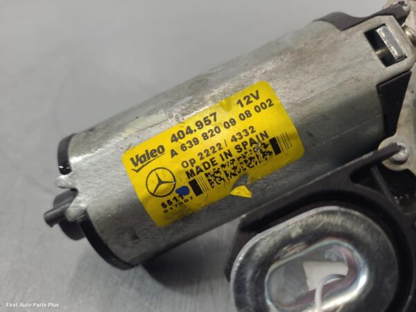 2012 MERCEDES VITO Wiper Motor