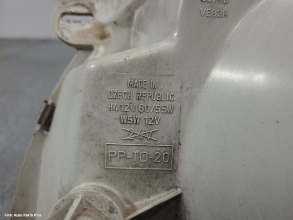 1998 FORD TRANSIT Right Headlamp