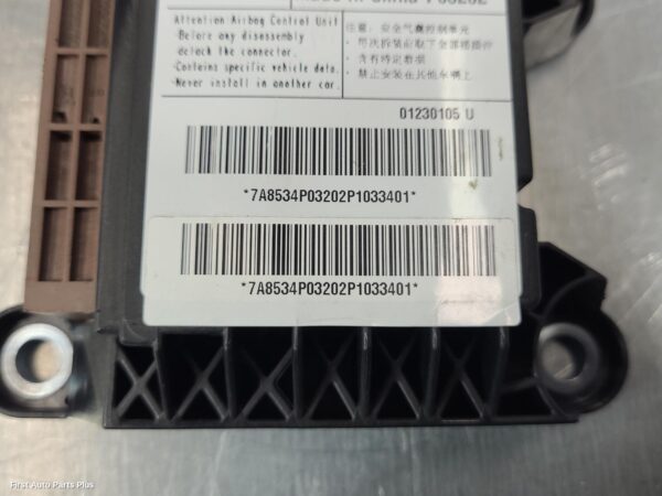 2023 LDV DELIVER 9 Airbag Module/Sensor