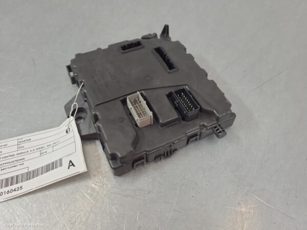 2018 RENAULT MASTER Ecu