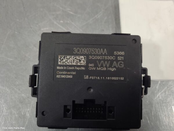2019 VOLKSWAGEN CRAFTER Ecu