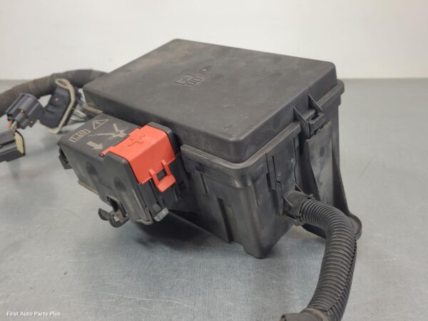 2018 FORD TRANSIT Fuse Box