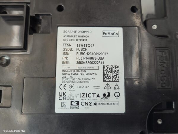 2023 FORD F SERIES Ecu