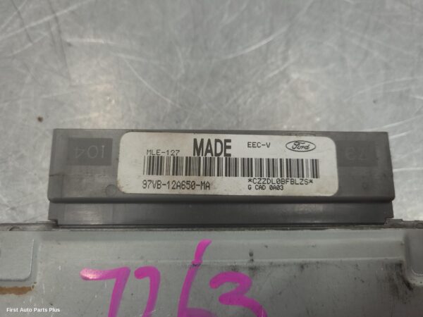 1999 FORD TRANSIT Ecu