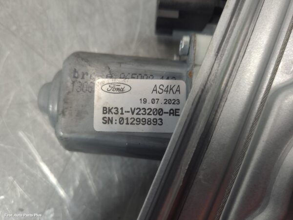 2023 FORD TRANSIT Right Front Window Reg/Motor