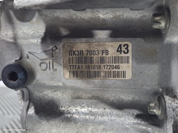 2018 FORD TRANSIT Trans/Gearbox