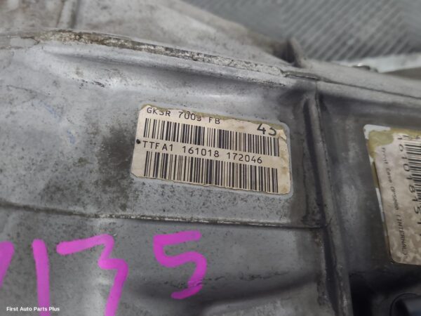 2018 FORD TRANSIT Trans/Gearbox
