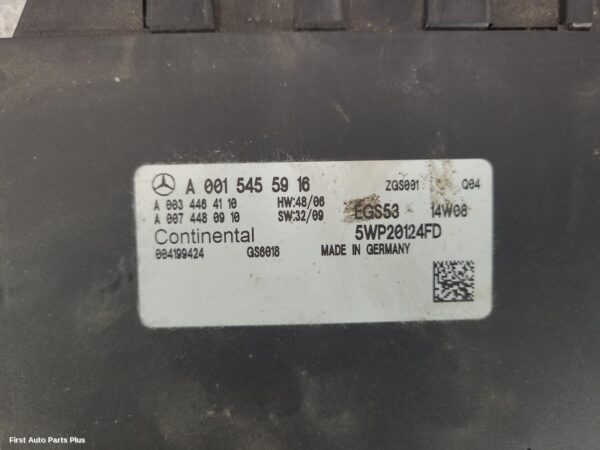 2014 MERCEDES SPRINTER Ecu