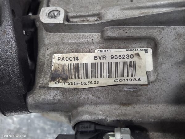 2017 RENAULT MASTER Trans/Gearbox