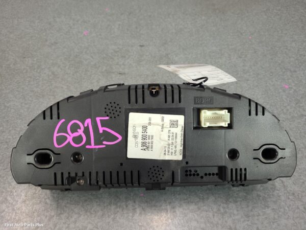 2012 MERCEDES SPRINTER Instrument Cluster