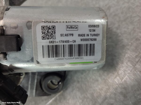 2023 FORD TRANSIT CUSTOM Wiper Motor