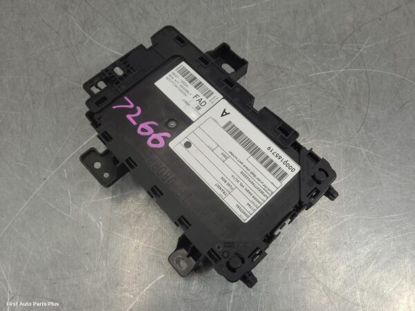 2023 FORD TRANSIT Fuse Box