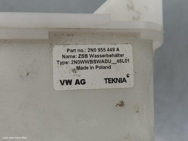 2020 VOLKSWAGEN CRAFTER Washer Bottle