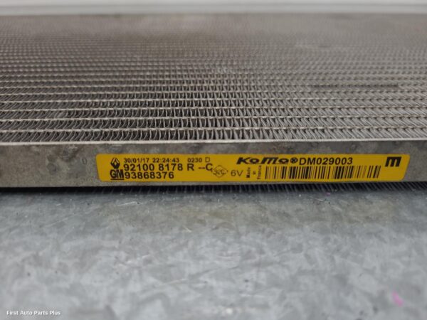 2017 RENAULT TRAFIC A/C Condenser