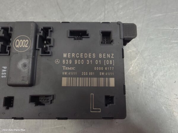 2014 MERCEDES VITO Ecu