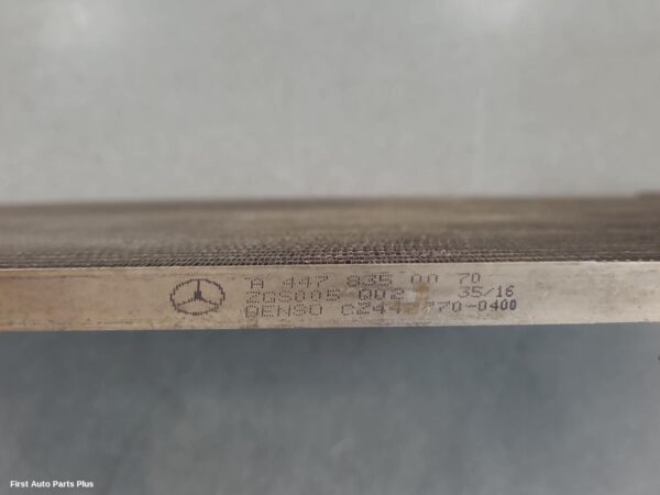 2016 MERCEDES VITO A/C Condenser