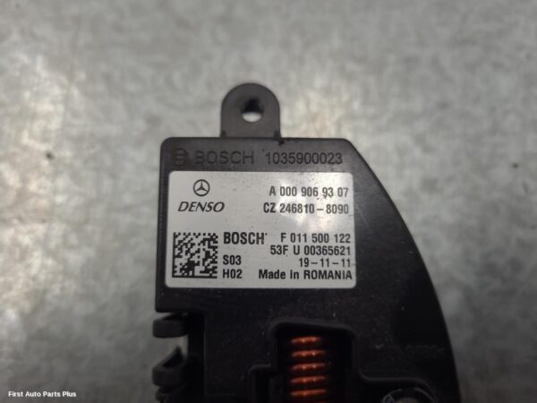 2020 MERCEDES SPRINTER Fan Speed Resistor