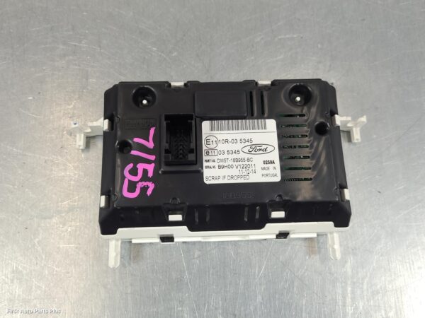 2015 FORD TRANSIT Radio/Cd/Dvd/Sat/Tv