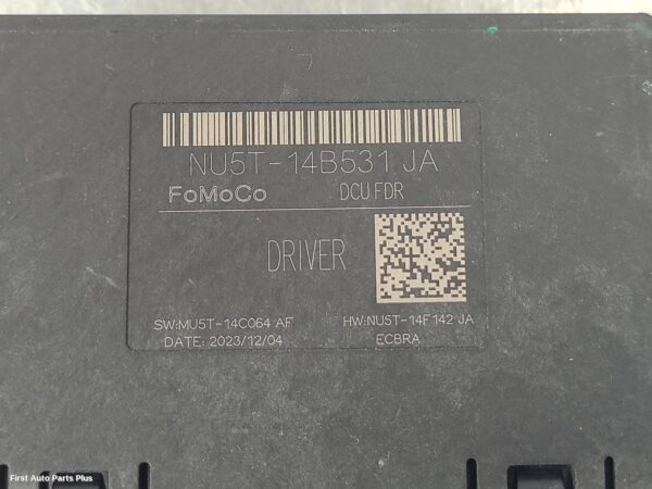 2024 FORD RANGER Ecu