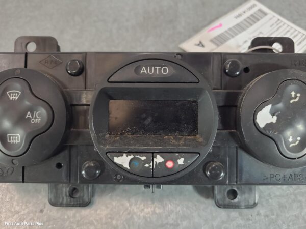 2018 RENAULT MASTER Heater/Ac Controls