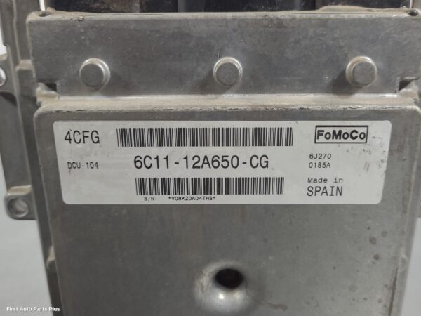 2007 FORD TRANSIT Ecu