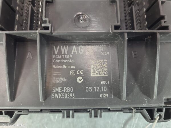 2011 VOLKSWAGEN TRANSPORTER Ecu