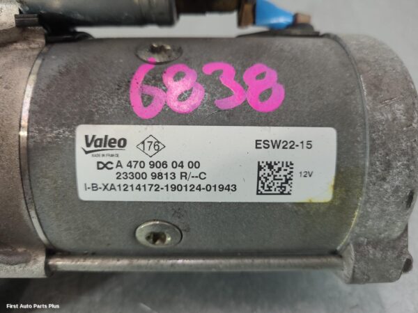 2019 RENAULT MASTER Starter