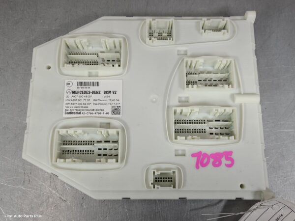 2020 MERCEDES SPRINTER Ecu