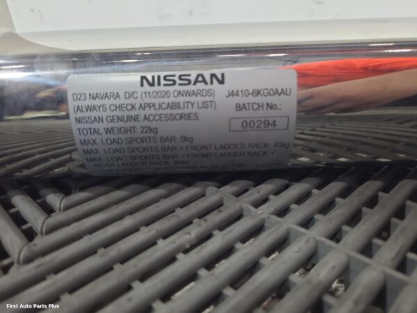 2021 NISSAN NAVARA Sports Bar