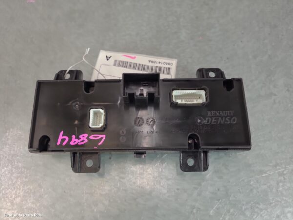 2018 RENAULT MASTER Heater/Ac Controls