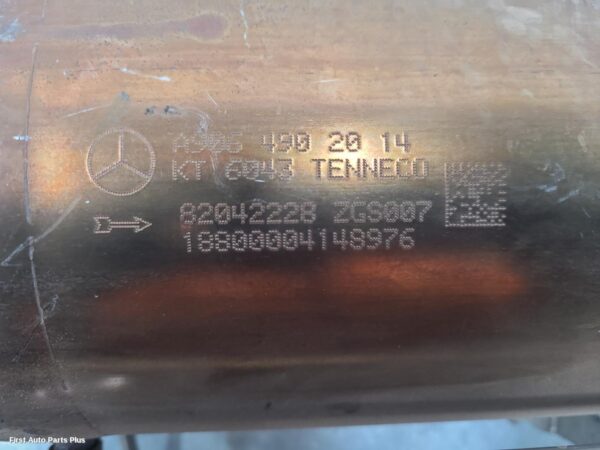 2015 MERCEDES SPRINTER Particulate Filter/Dpf