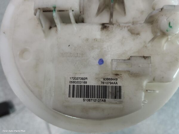 2017 RENAULT TRAFIC Fuel Sending Unit