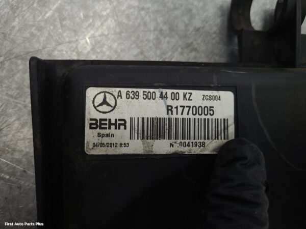 2012 MERCEDES VITO Fan Shroud