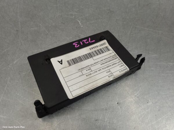 2014 MERCEDES VITO Ecu