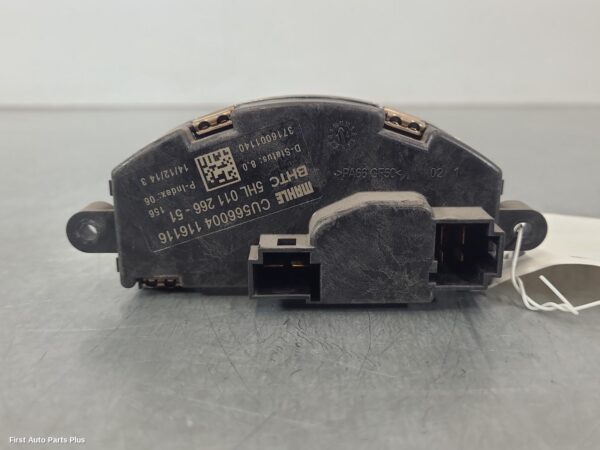 2016 MERCEDES VITO Fan Speed Resistor
