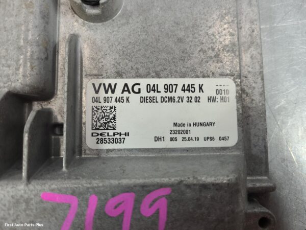 2020 VOLKSWAGEN CRAFTER Ecu