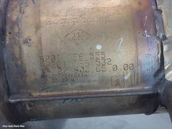 2014 RENAULT TRAFIC Catalytic Converter
