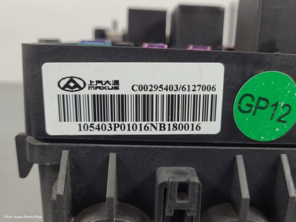 2023 LDV DELIVER 9 Fuse Box